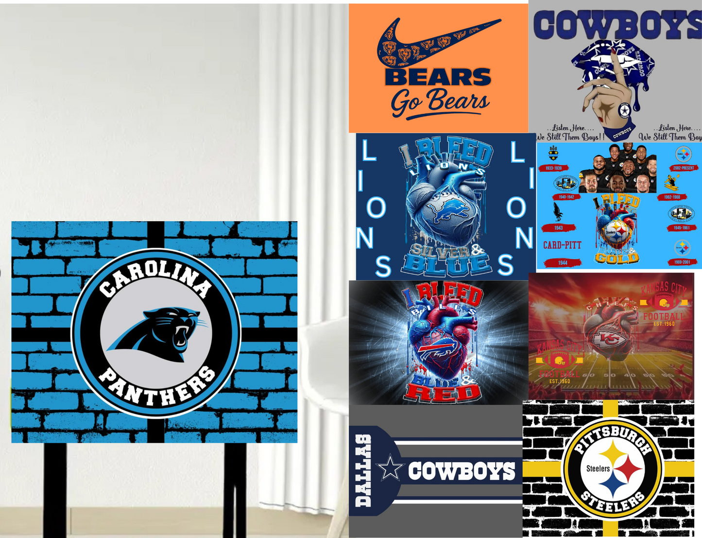 Single Folding TV Tray Table